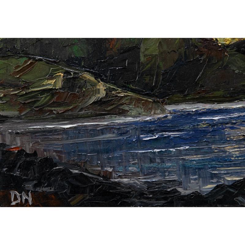 Daniel Nichols - Olio contemporaneo, Eilean Donan in vendita 4