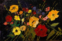 Daniel Nichols - Contemporary Oil, Flowers