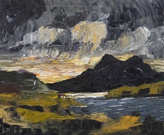Daniel Nichols - Olio contemporaneo, L'ultima luce sul Loch