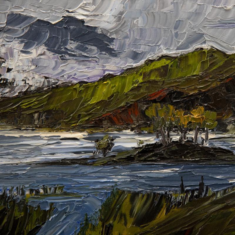 Daniel Nichols - Contemporary Oil, Loch Tulla For Sale 3