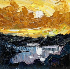 Daniel Nichols - Contemporary Oil, Setting Sun