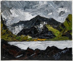 Daniel Nichols - Contemporary Oil, Snowdon from Nantlle Valley