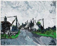 Daniel Nichols - Huile contemporaine, Scène de rue