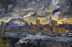 Daniel Nichols - Olio contemporaneo, Tyne Bridge, Gateshead