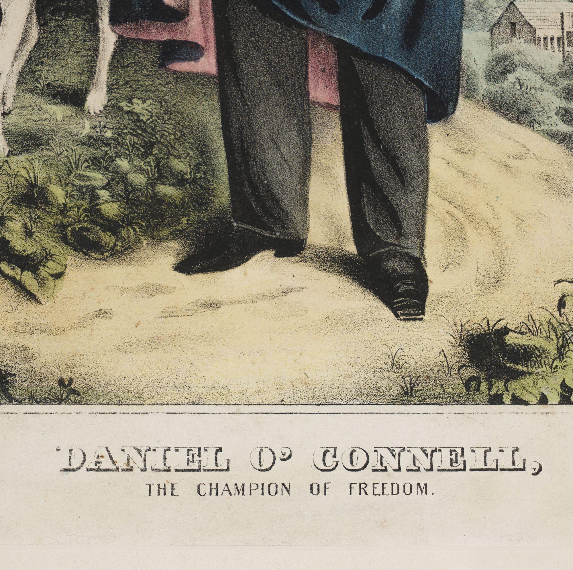 Américain Daniel O'Connell : A Champion de la liberté d'après Currier & Ives, années 1850 en vente