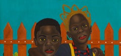 Ejima (Gemelas) - Siglo XXI, Contemporáneo, Figurativo, Retrato, Mujer, Amor