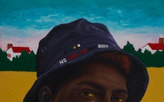 Lonewolf - Siglo XXI, Contemporáneo, Figurativo, Retrato, Moderno, África