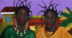 Soul Sisters - 21st Century, Contemporary, Figurative, Portrait, Women, Love