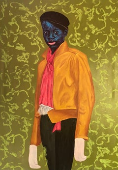 Boy London -21st Century, Contemporary, Figurative Portrait, Modern Fashion, Men