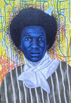 My Steeze - 21st Century, Contemporary, Figurative Portrait, Modern, Men, Africa