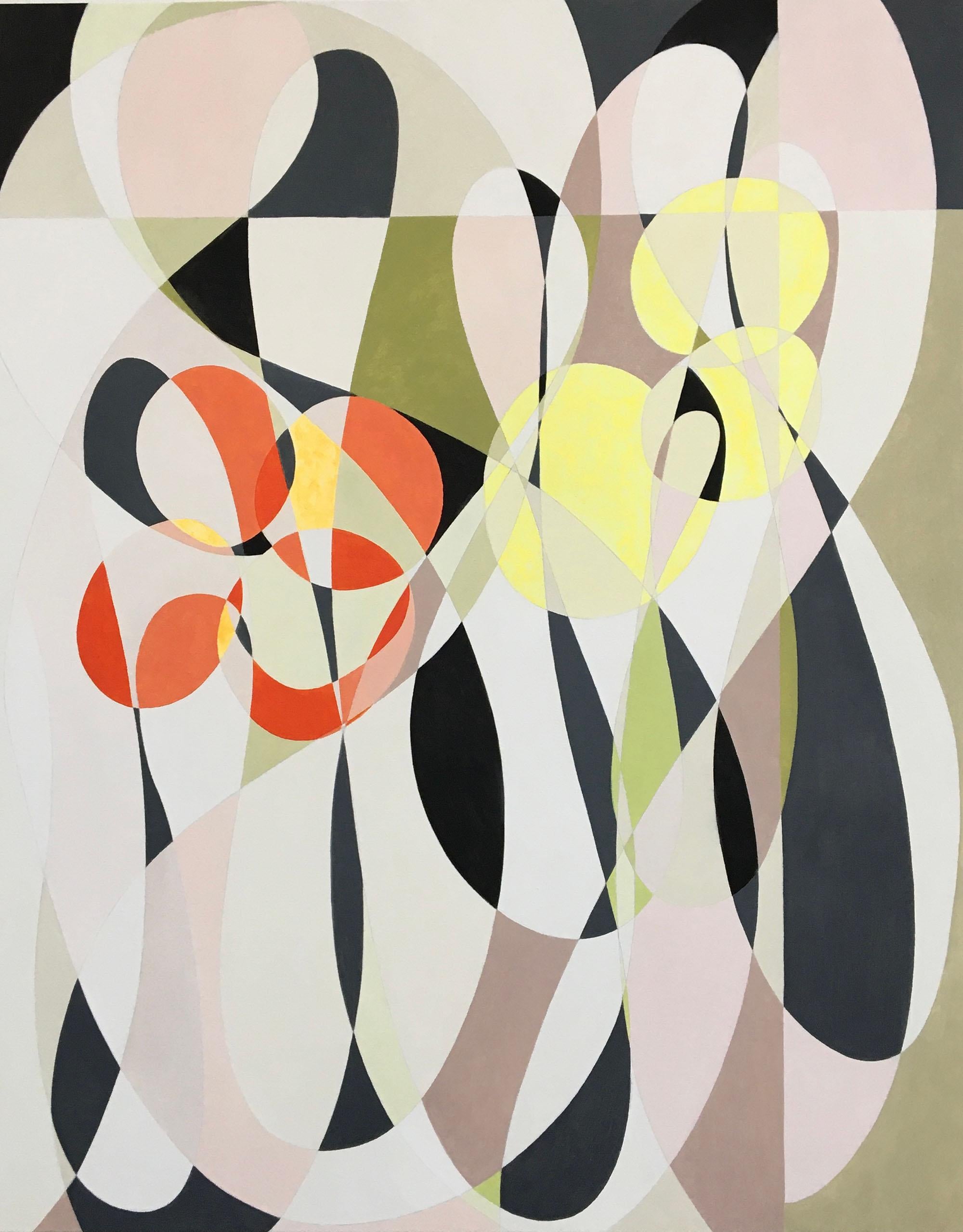 Daniel Pailes-Friedman Abstract Painting – Burst 8