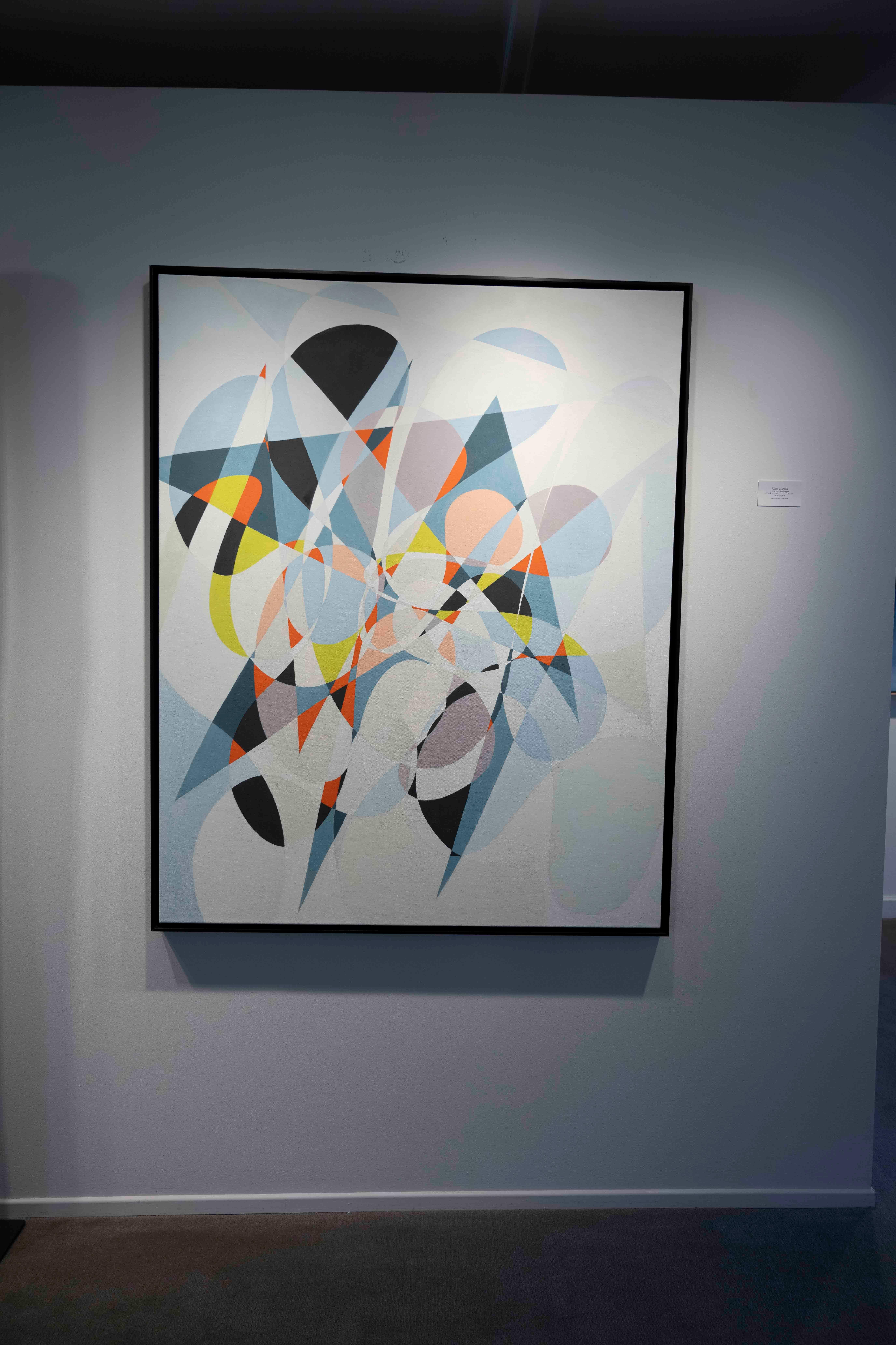 Prism 3 - Painting by Daniel Pailes-Friedman