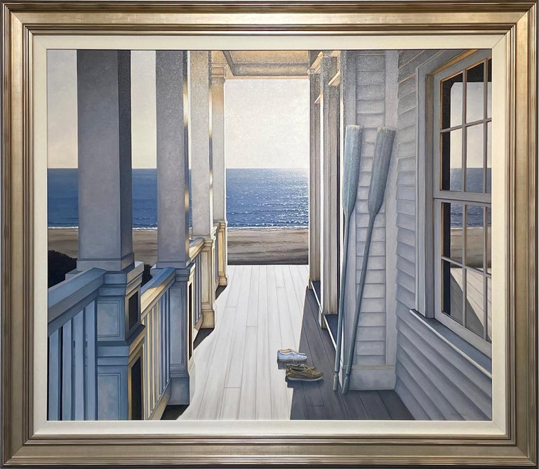 Daniel Pollera - "Just the Two of Us," Realist Coastal Oil Painting For  Sale at 1stDibs | daniel pollera paintings