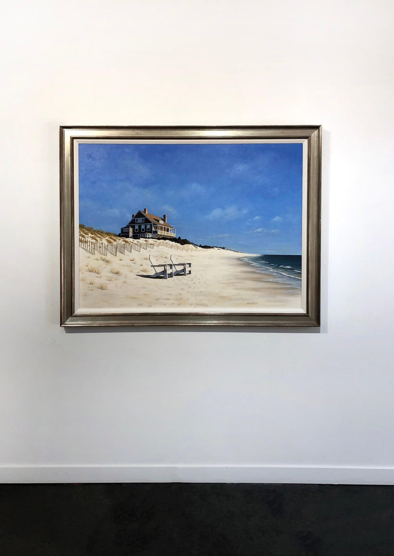 Daniel Pollera "Mid Day at East Hampton Beach, " Contemporary Realist