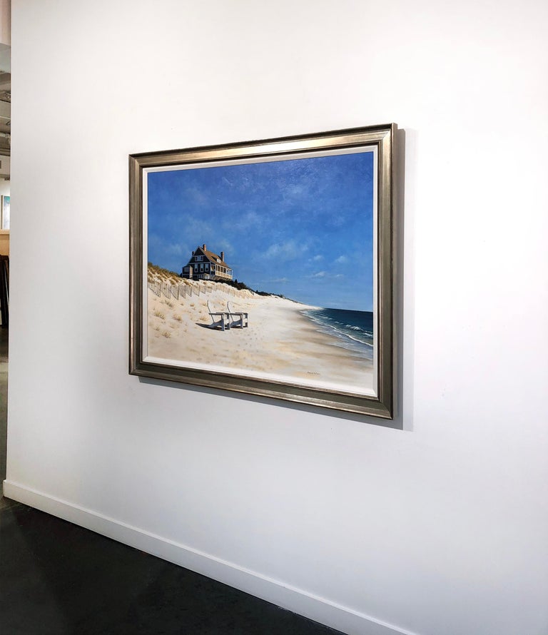 Daniel Pollera "Mid Day at East Hampton Beach, " Contemporary Realist