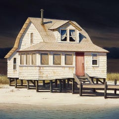 'Ominous Front', Contemporary Realist Marine Oil Painting