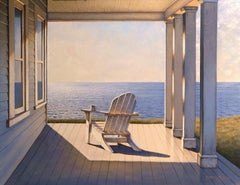 'Sunday Morning', Contemporary Realist Marine Oil Painting