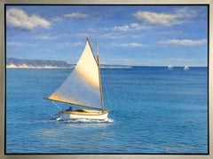"A Day Sail, " Framed Limited Edition Giclee Print, 18" x 24"