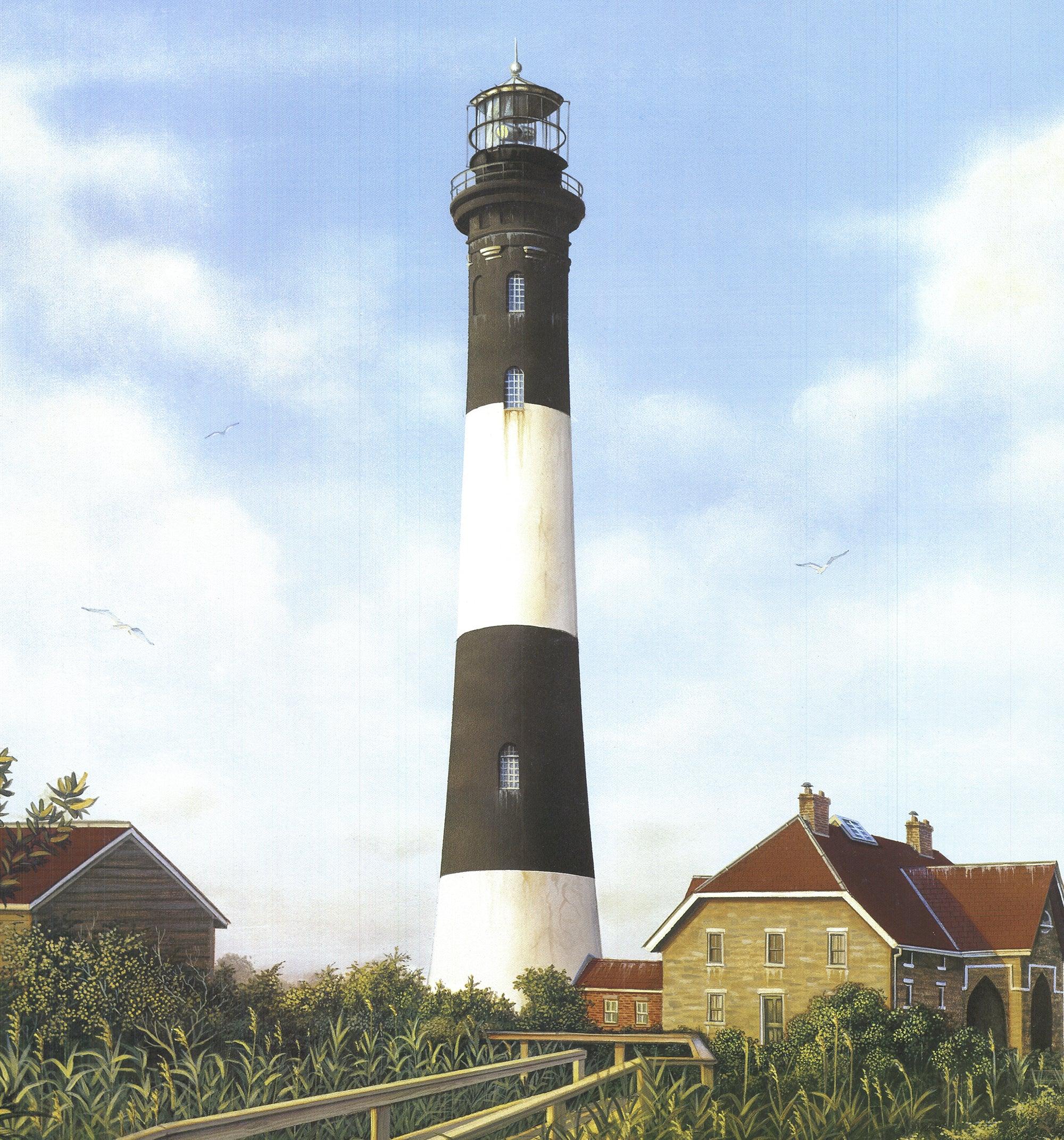 Daniel Pollera 'Faro del Canal Oeste' 1998- Litografía offset 2