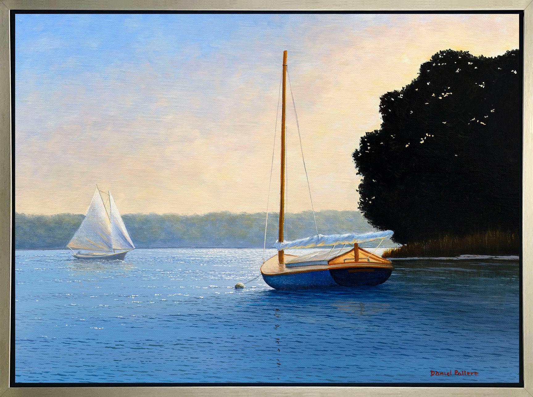 Daniel Pollera Landscape Print - "Goose Creek, " Framed Limited Edition Giclee Print, 12" x 16"