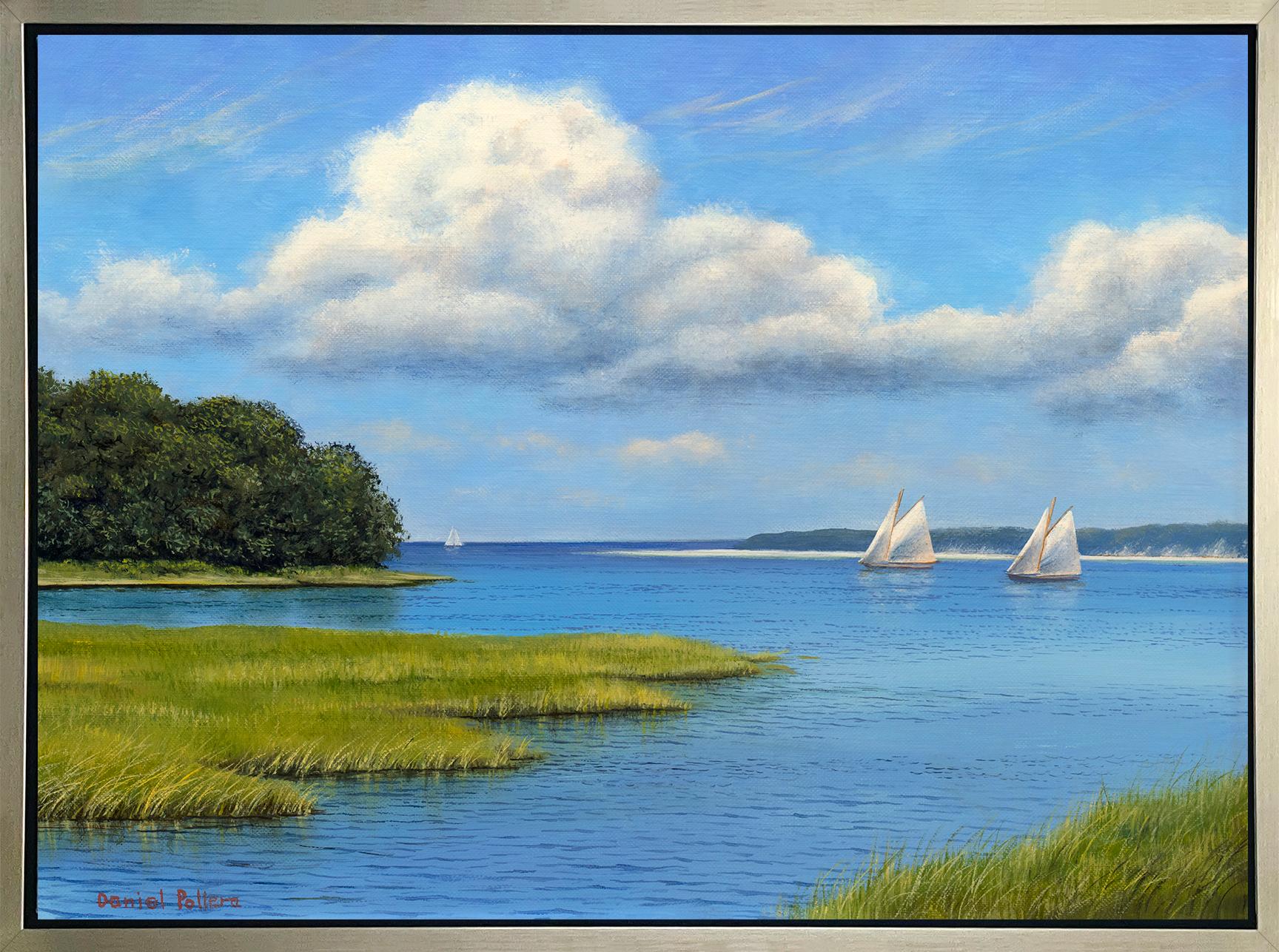 Daniel Pollera Landscape Print - "Sound Bound, " Framed Limited Edition Giclee Print, 24" x 32"