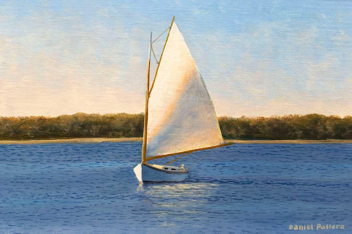 sailboat framed art