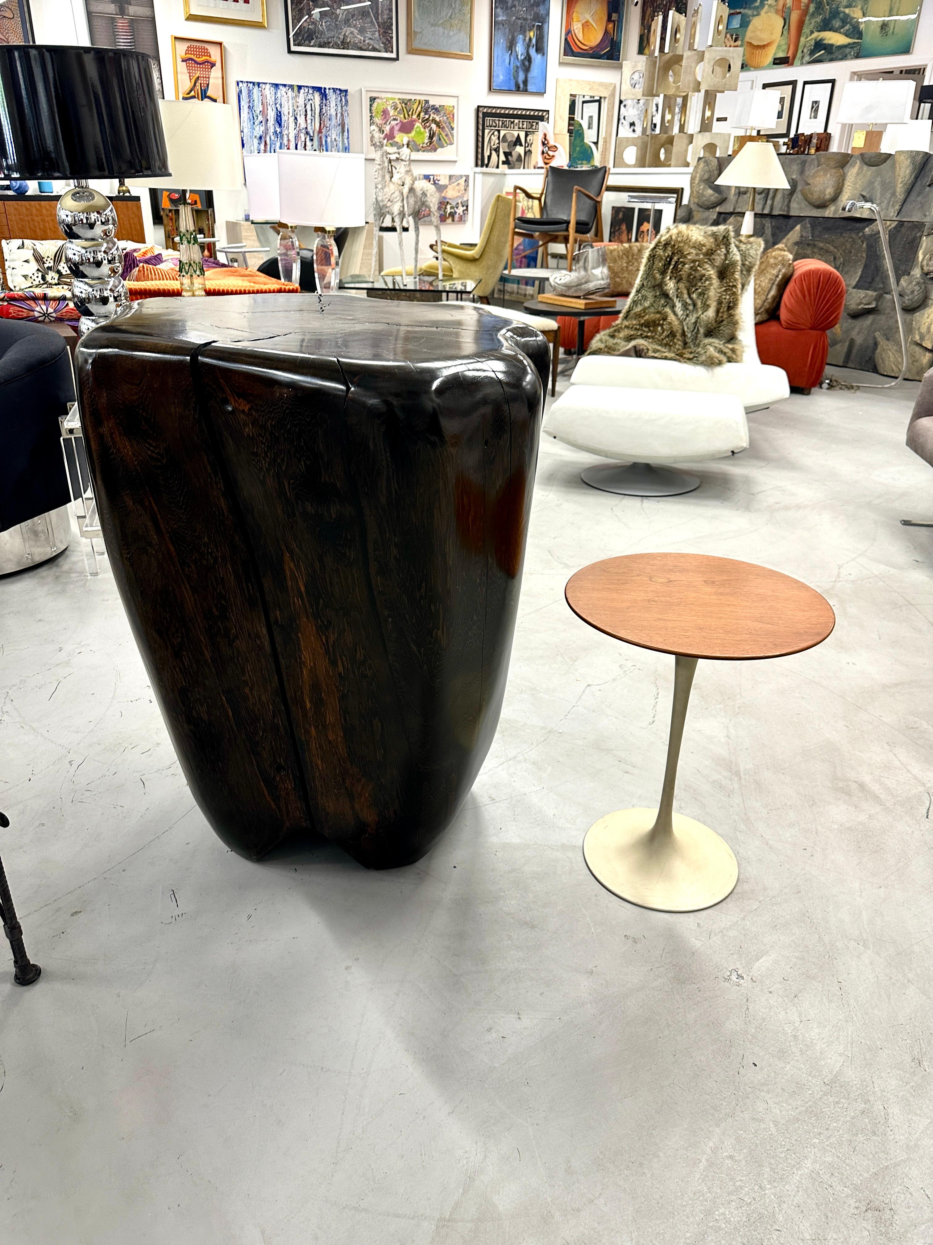 Daniel Pollock Organic Sculptural Pedestal Table For Sale 5