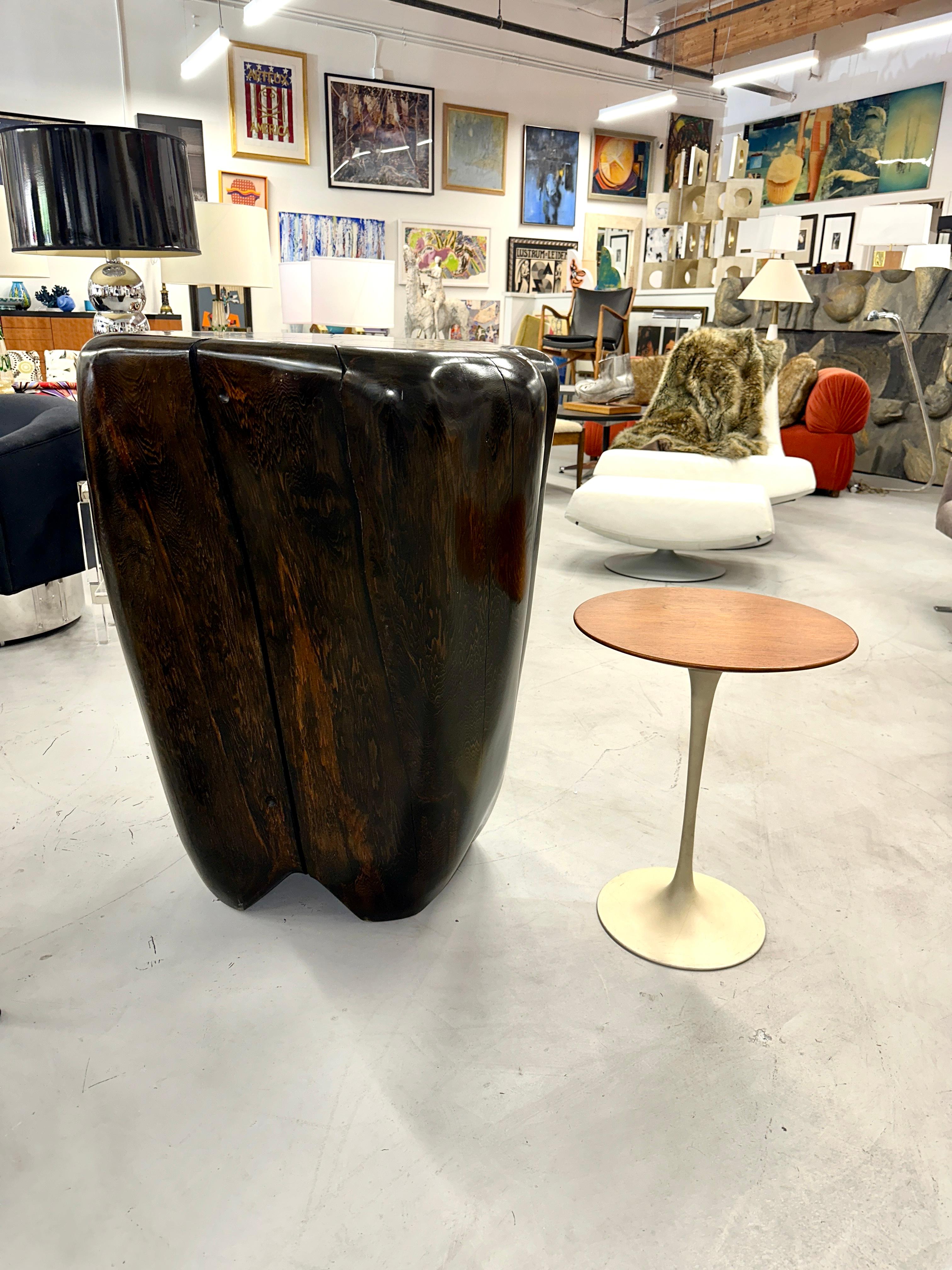 Daniel Pollock Organic Sculptural Pedestal Table For Sale 6