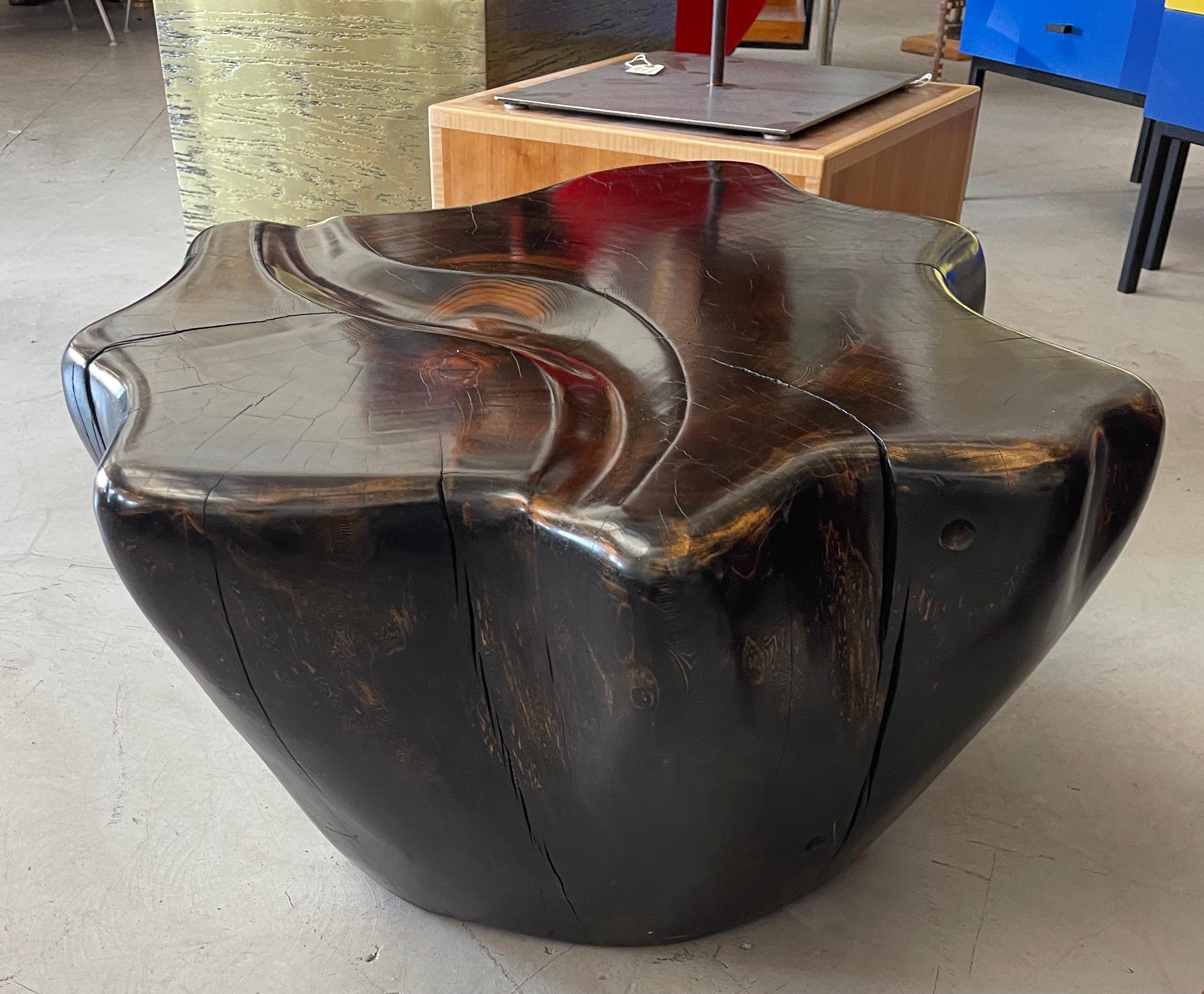 Wood Daniel Pollock Organic Sculptural Table