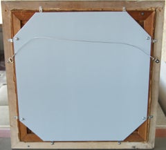 FLIGHT American Futurism Modernism Scene WPA Mid-Century Ölgemälde Realismus, Mid-Century