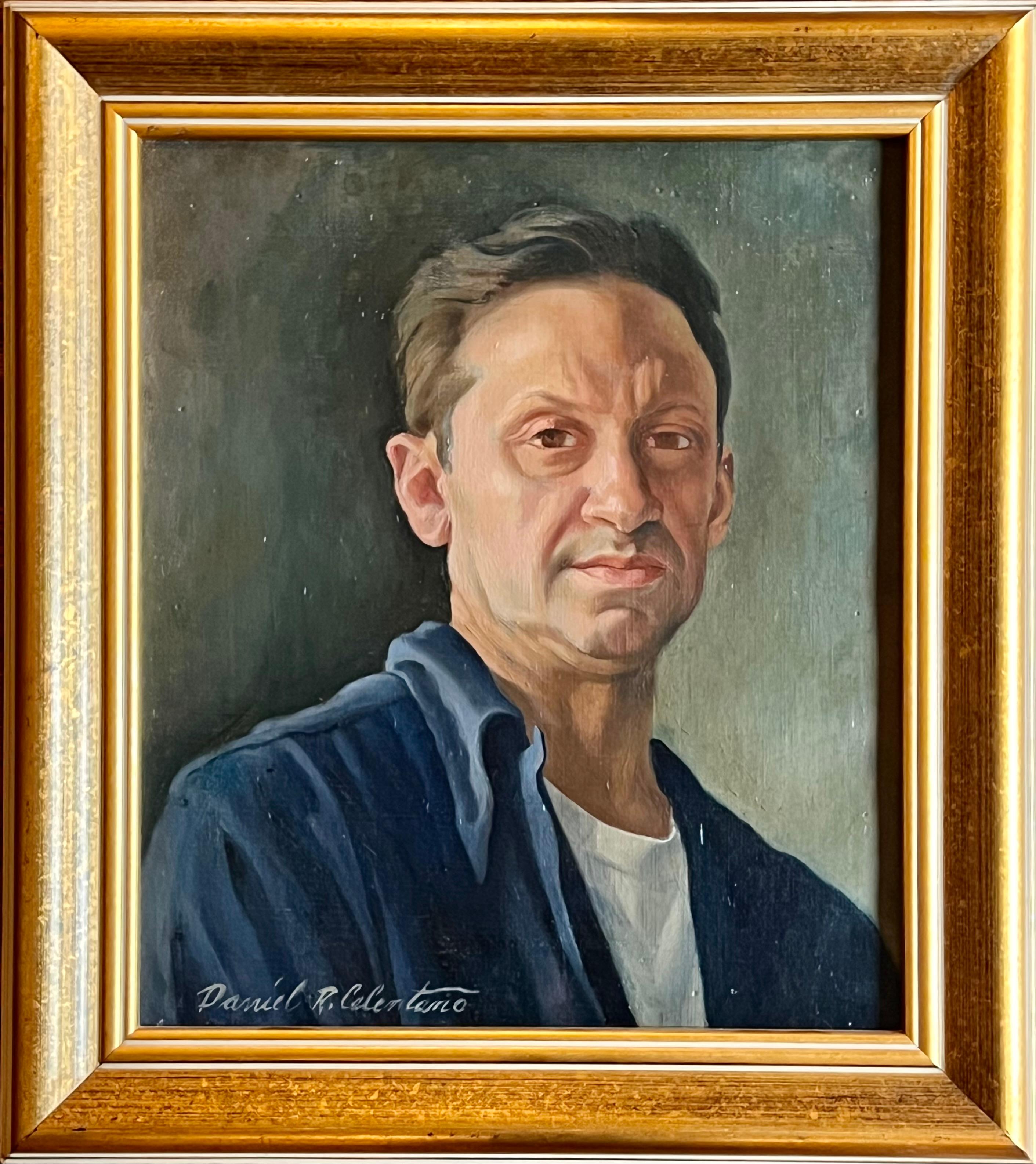 Self Portrait - Painting by Daniel Ralph Celentano