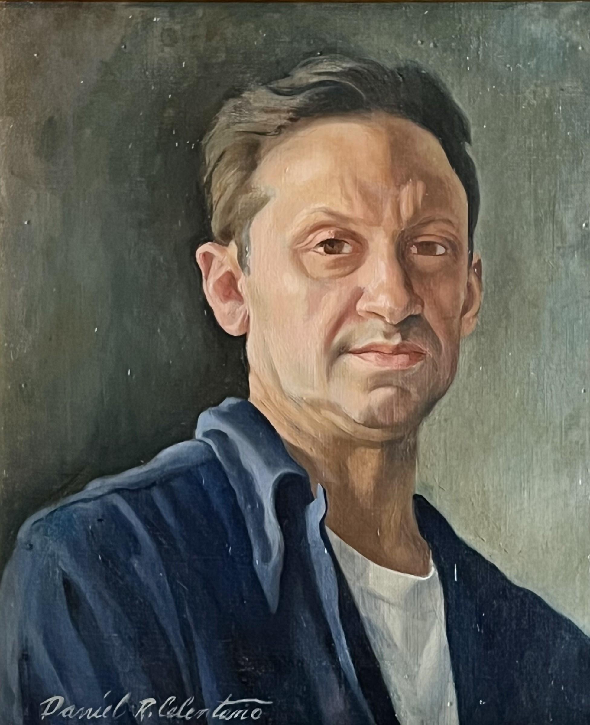 Daniel Ralph Celentano Portrait Painting - Self Portrait