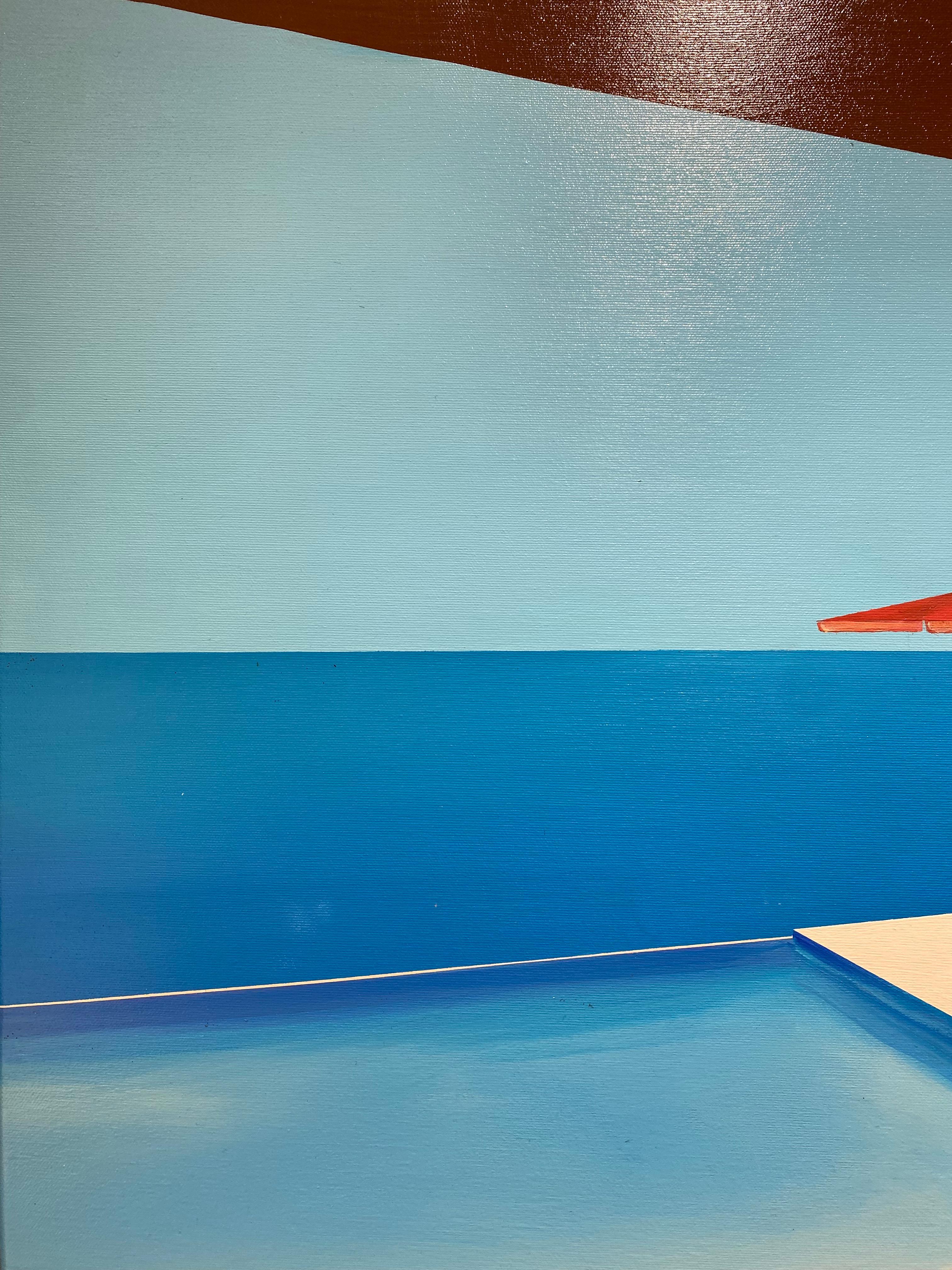 Daniel Raynott (A. 1962)
California
Tecnica mista su tela
80 x 80 cm /  31,49 x 31,49 pollici
2024

Daniel Raynott (Dan Raynott) è nato nel 1962.
Dai suoi lunghi soggiorni in California, Raynott ha conservato una nostalgia colorata creando delle
