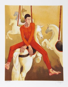 Daniel Riberzani, signierte moderne Lithographie von Daniel Riberzani, Daniel Riberzani