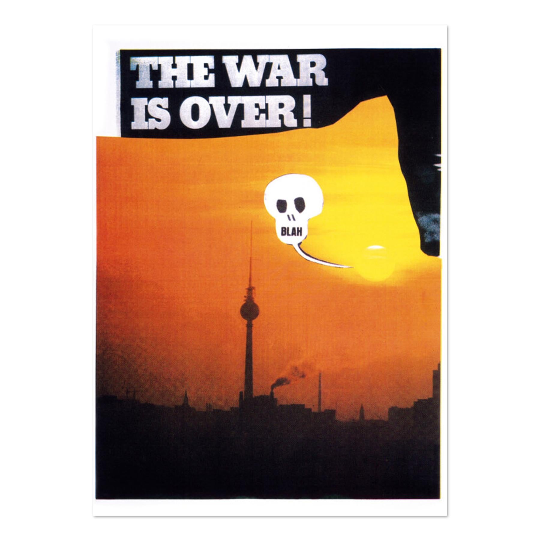 Daniel Richter (German, born 1962)
Untitled (The War is Over!), 2013
Medium: Screenprint on paper
Dimensions: 129.5 x 94 cm
Edition of 4: Hand-signed and numbered
Condition: Mint