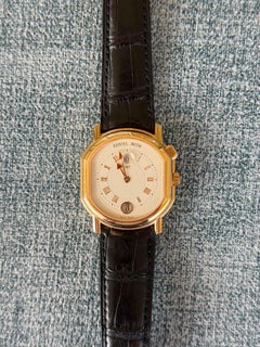 Daniel Roth GMT Double Ellipse 18K Yellow Gold Manual Wind Watch