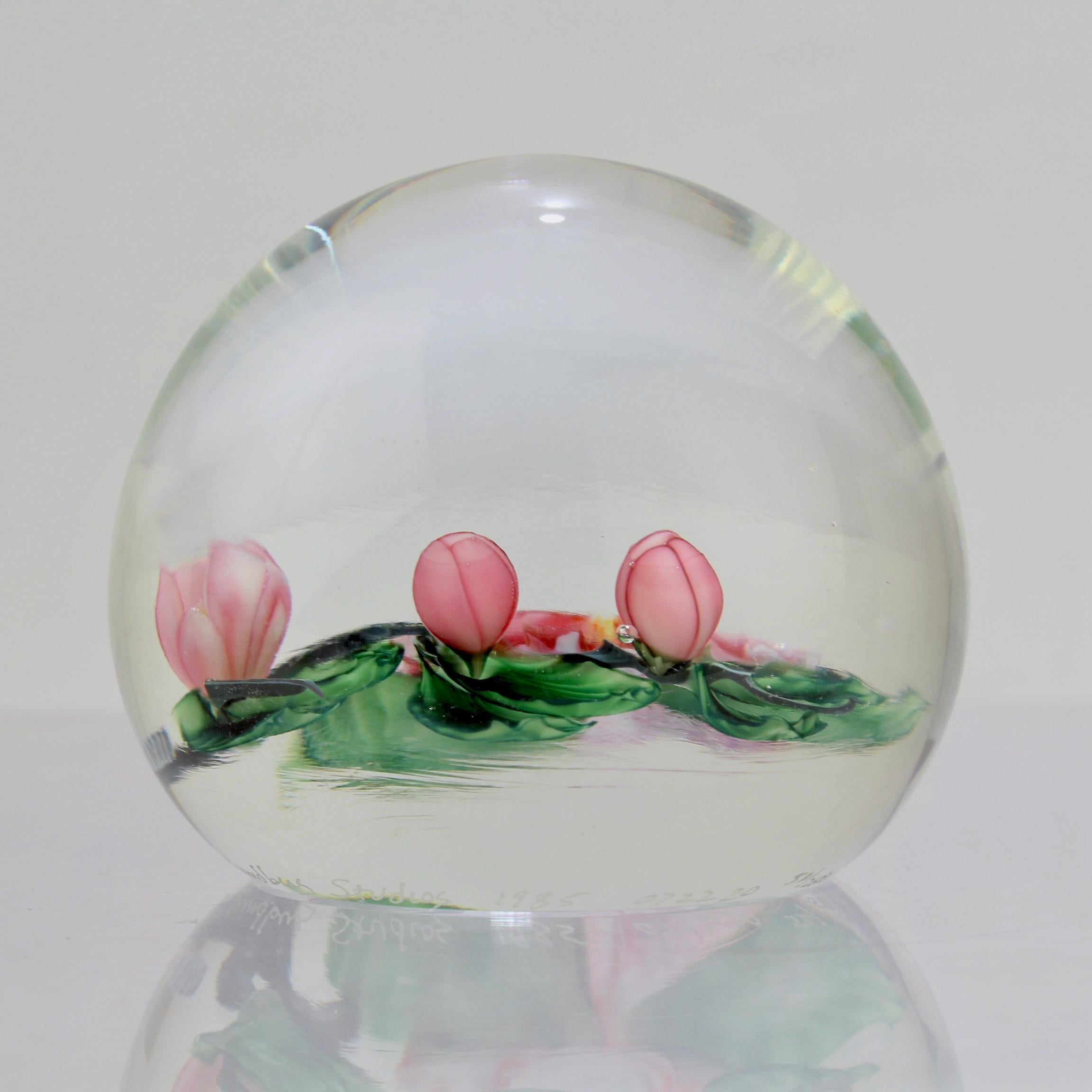 paperweight artists' signatures