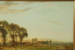 Daniel Sherrin Antique Countryside Landscape of Evening