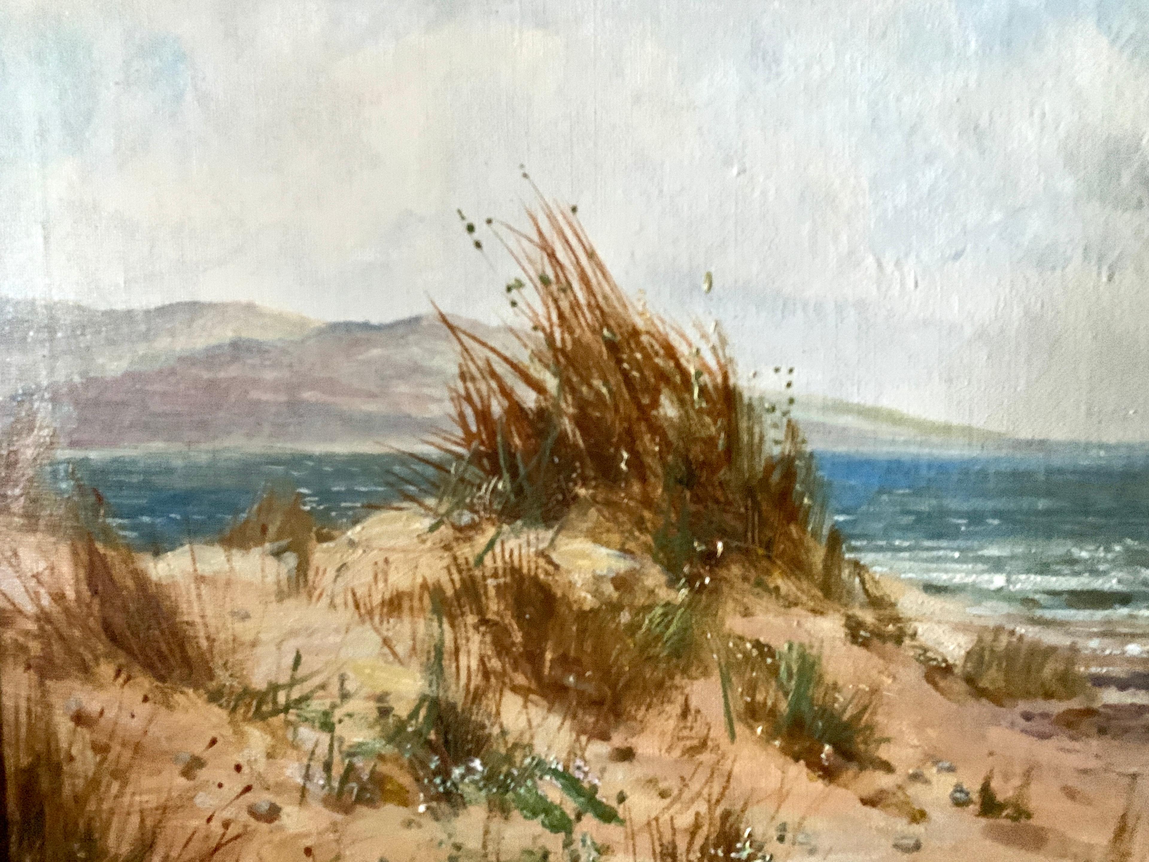 Paysage de plage anglais du début du XXe siècle bien peint

Daniel Sherrin 1868-1940 signé L. Richards Il s'agit d'une peinture à l'huile originale encadrée sur toile du défunt peintre britannique Daniel Sherrin qui peignait sous le pseudonyme de L