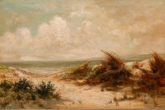Daniel Sherrin - Framed Early 20th Century Oil, View Through the Dunes