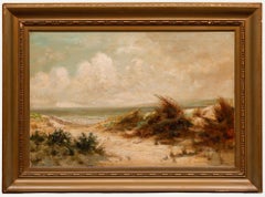 Daniel Sherrin - Framed Early 20th Century Oil, View Through the Dunes