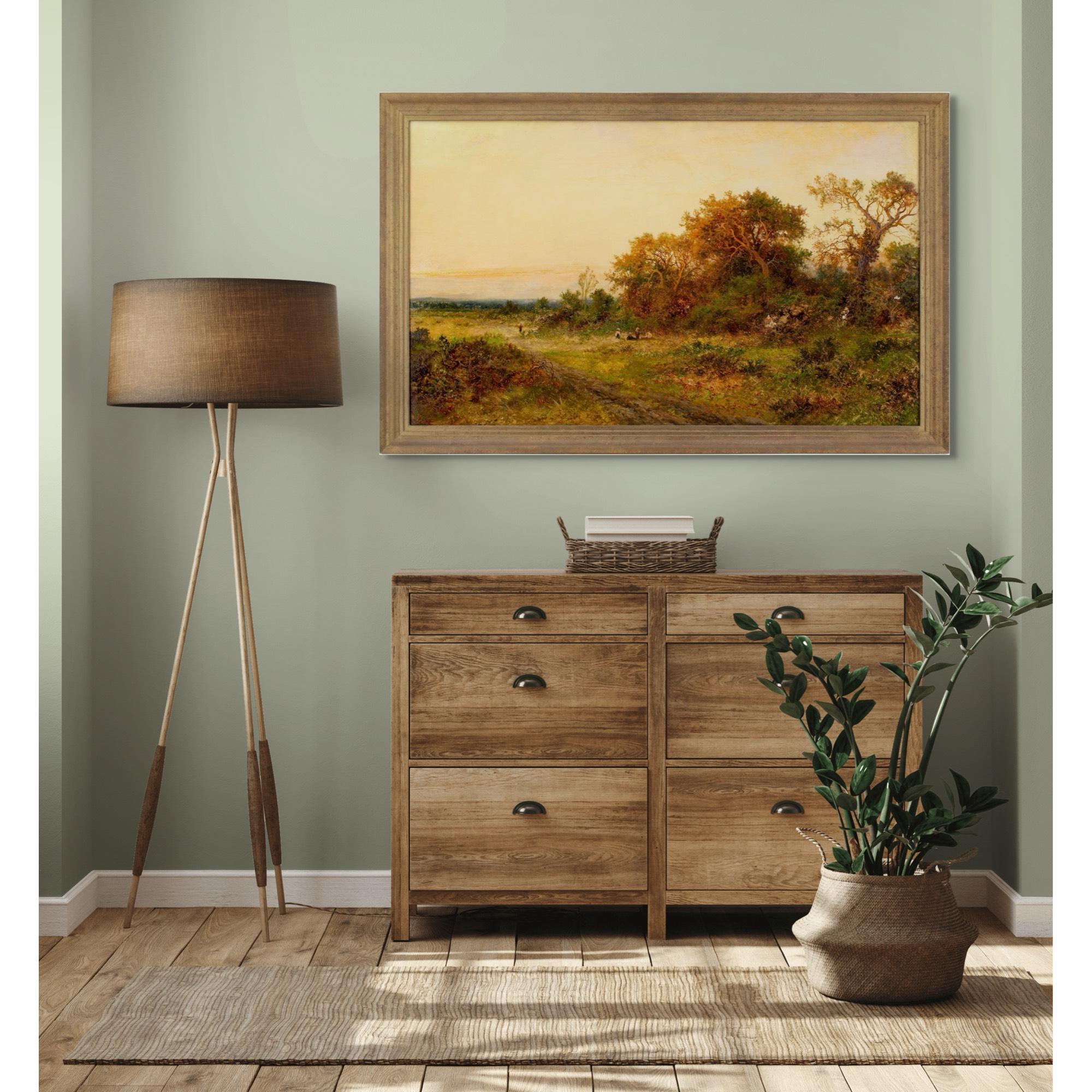 Daniel Sherrin, Heath Landscape With Sunset 1