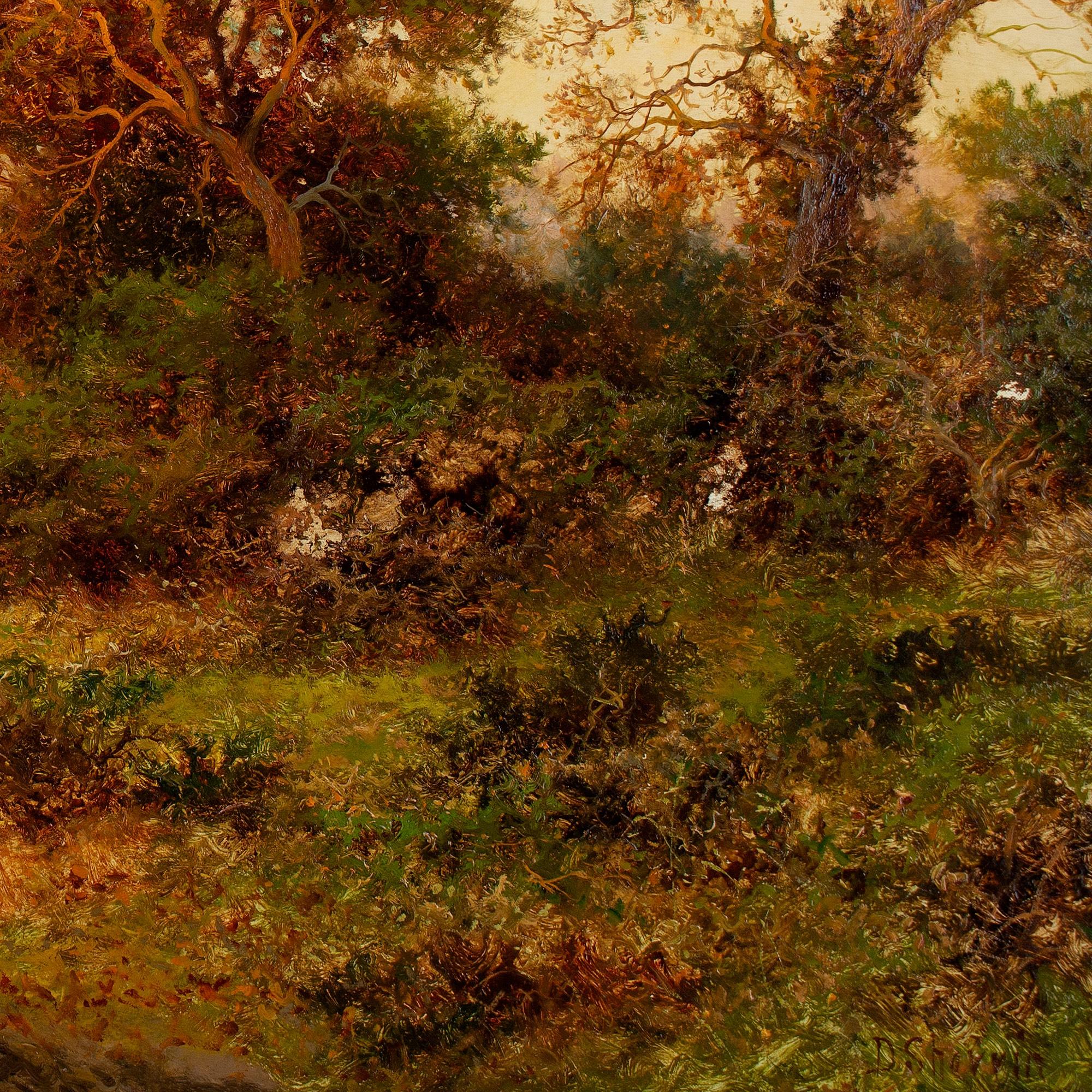 Daniel Sherrin, Heath Landscape With Sunset For Sale 7