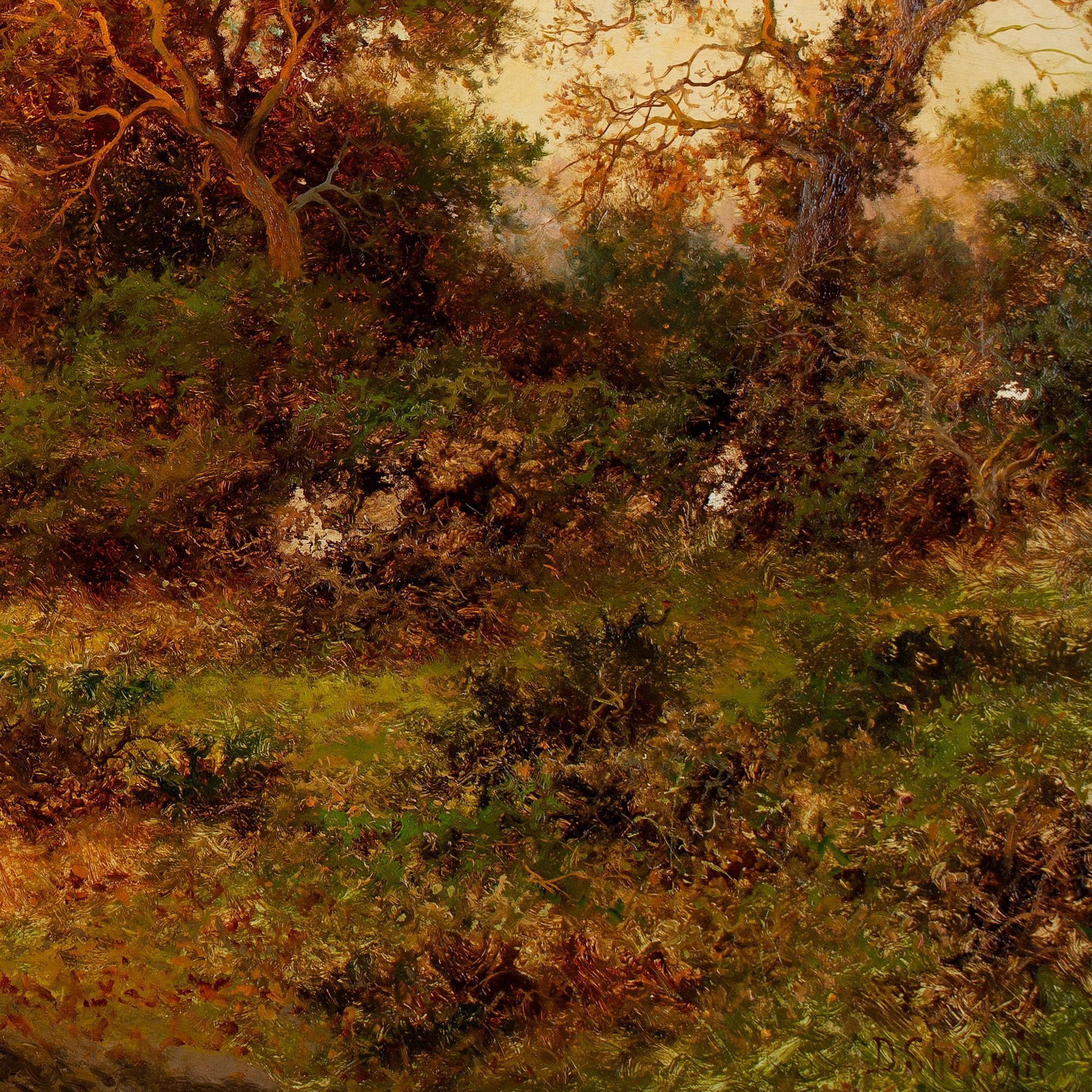 Daniel Sherrin, Heath Landscape With Sunset 6
