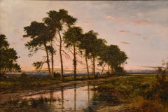 Pittura a olio di Daniel Sherrin "Il sole dopo la pioggia".
