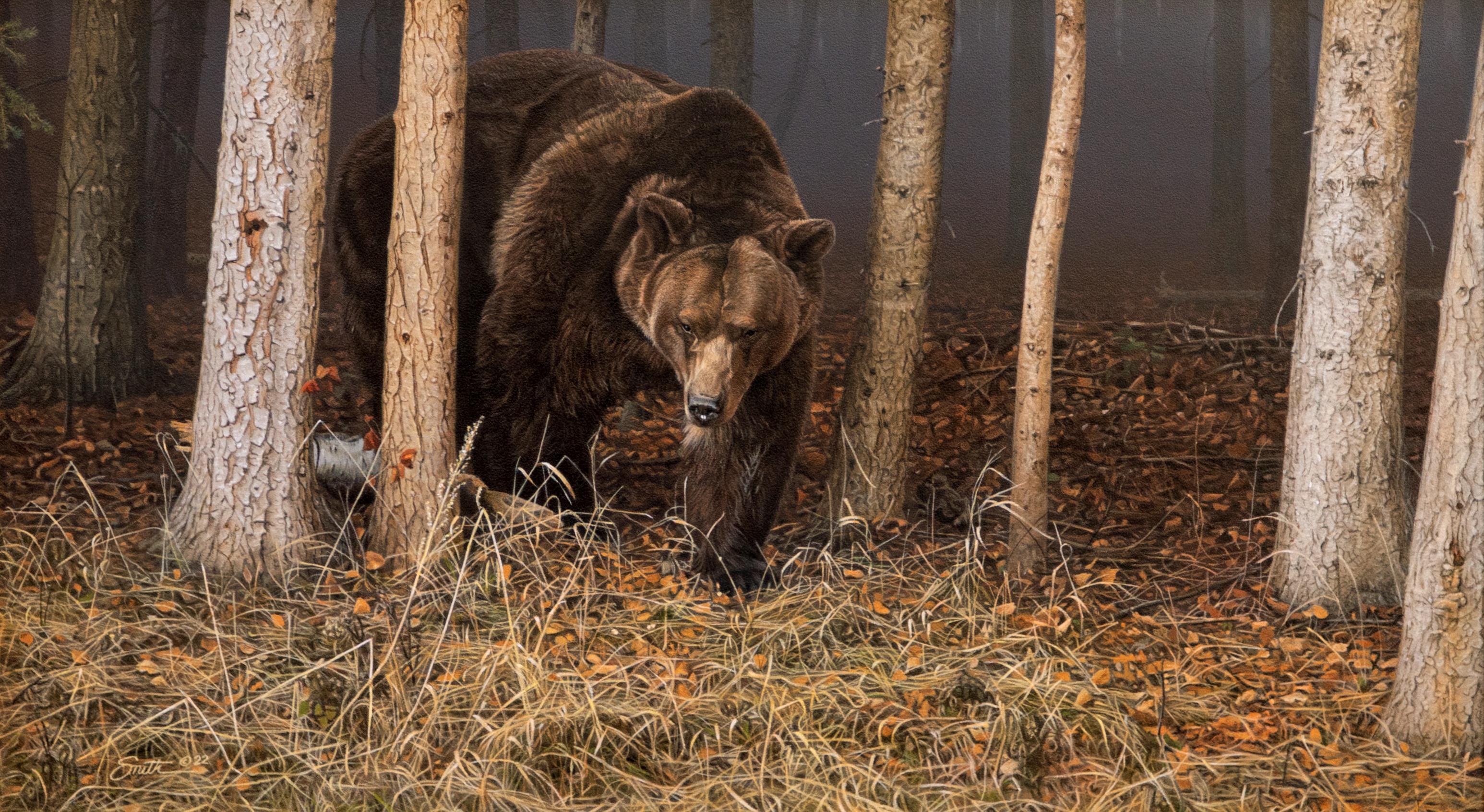 Undaunted Approach - Realist Painting by Daniel SMITH