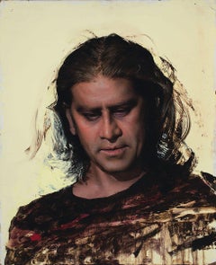 Daniel Sprick, "Raj" realist portrait oil painting 