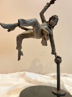 Leaping (Bronze Sculpture)