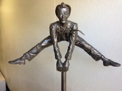 Splits (Bronze with marble base)