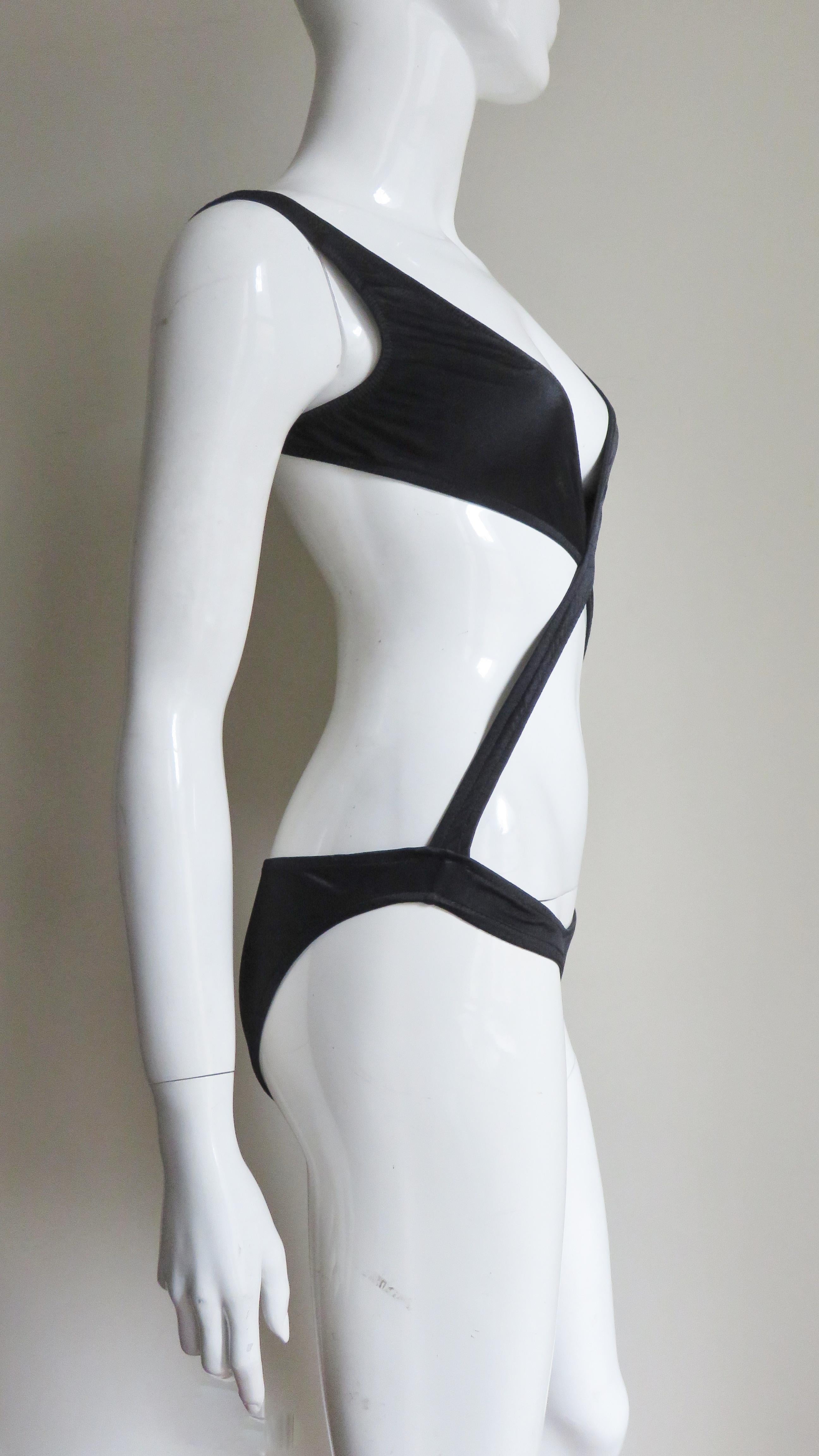 Daniel Storto Backless Swimsuit 1970s 6